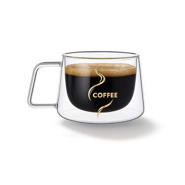 tasse cappuccino en verre